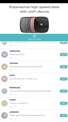 MyJio android App screenshot 1